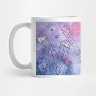 Whimsical Jellyfish Mug